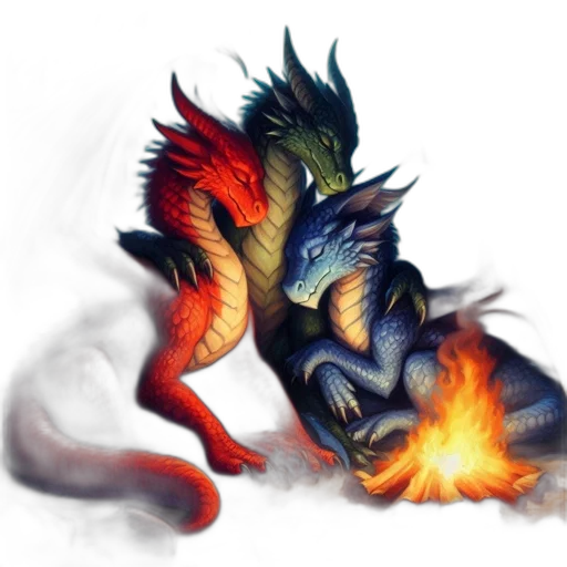 dragon, creature, fantasy art, concept art transparent PNG cut-out
