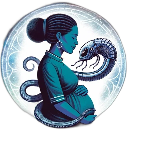 concept art, fantasy art, woman, vibrant transparent PNG cut-out