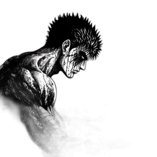 creature, hair, animal, face transparent PNG cut-out