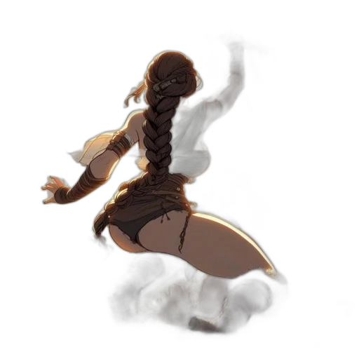 staff, creature, weapon, hair transparent PNG cut-out