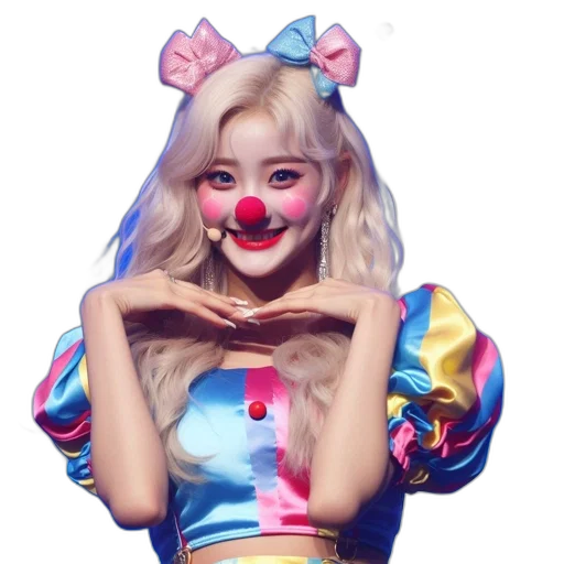 mask, face, creature, vaporwave transparent PNG cut-out