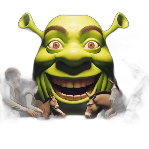 mask, creature, face, weapon transparent PNG cut-out