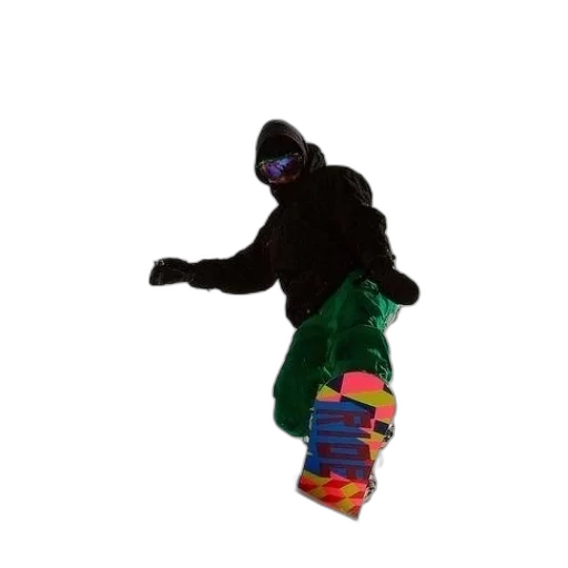 jacket, shoes, mask, staff transparent PNG cut-out