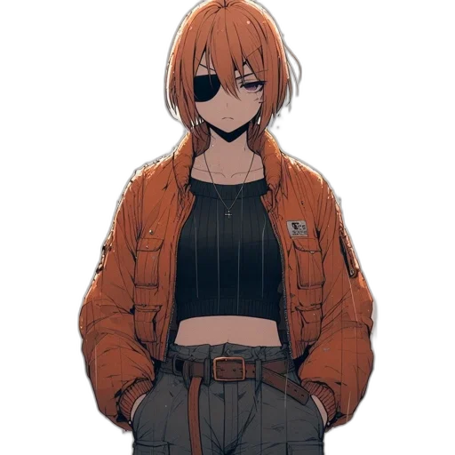 jacket, staff, mask, face transparent PNG cut-out