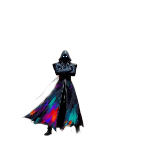 dress, staff, jacket, umbrella transparent PNG cut-out