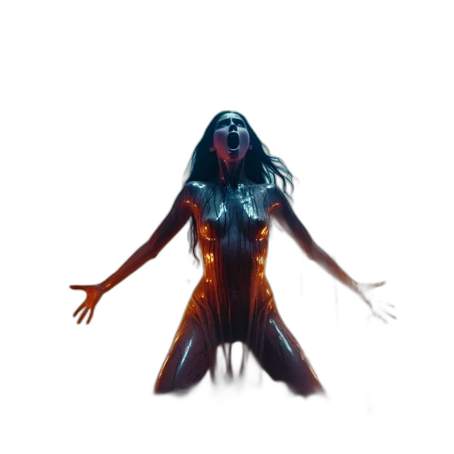 creature, mask, dress, robot transparent PNG cut-out