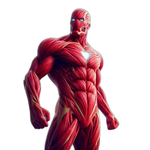 animal, robot, creature, comic book art transparent PNG cut-out
