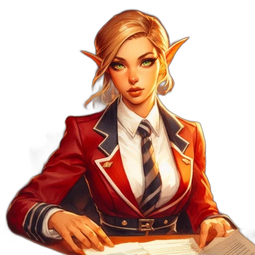 staff, jacket, face, fantasy art transparent PNG cut-out