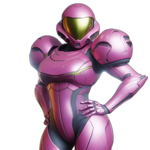 robot, weapon, concept art, 3d render transparent PNG cut-out
