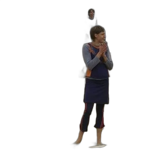 staff, dress, jacket, weapon transparent PNG cut-out