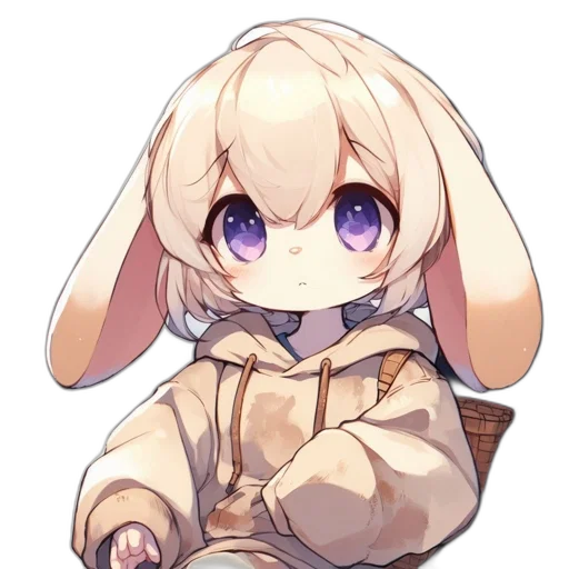 jacket, staff, weapon, creature transparent PNG cut-out