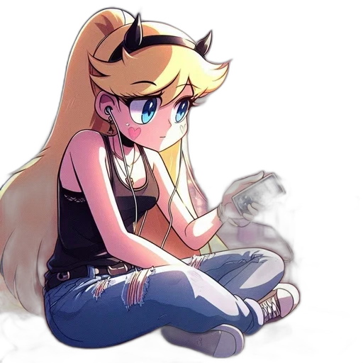 staff, dress, animal, anime transparent PNG cut-out