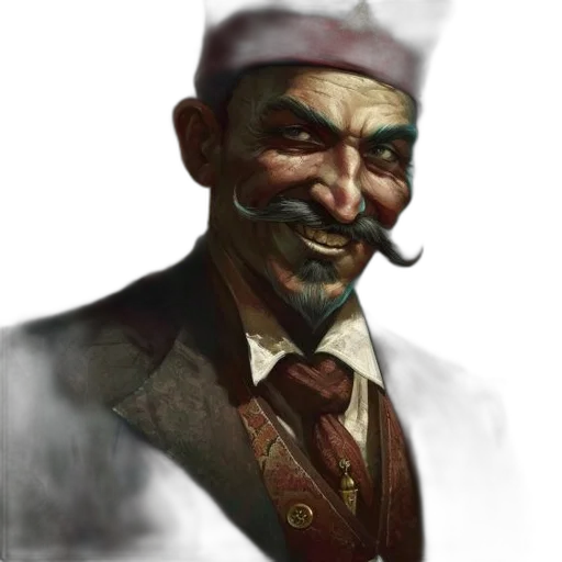 face, staff, hat, mask transparent PNG cut-out