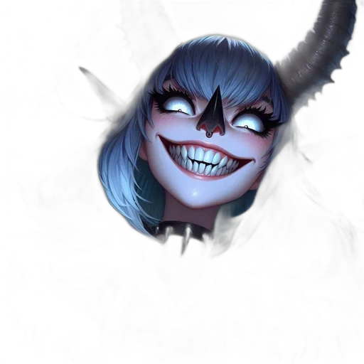mask, creature, face, dragon transparent PNG cut-out