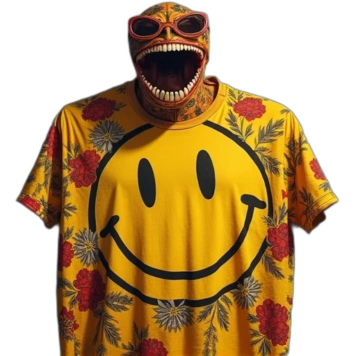 mask, jacket, face, creature transparent PNG cut-out