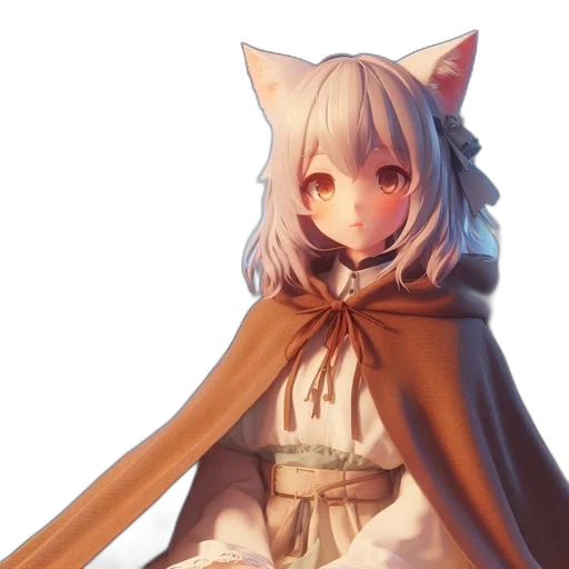 staff, dress, creature, weapon transparent PNG cut-out