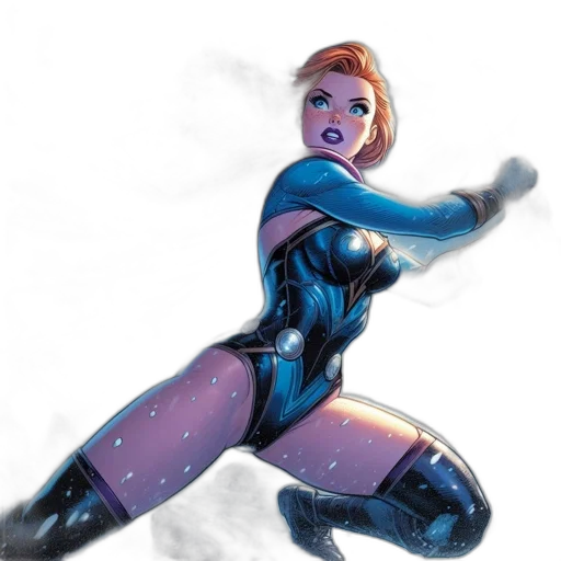 comic book art, concept art, 3d render, fantasy art transparent PNG cut-out