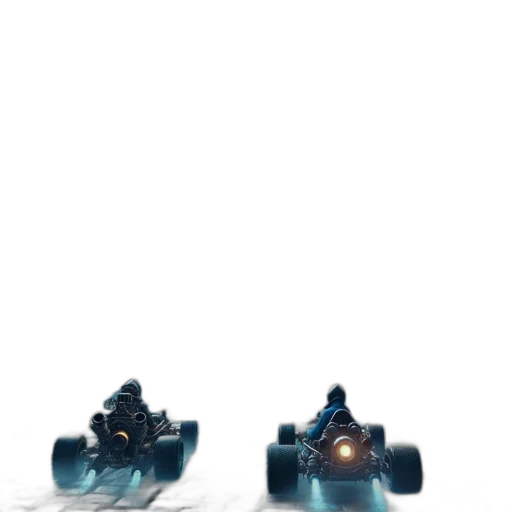 car, shoes, robot, crown transparent PNG cut-out