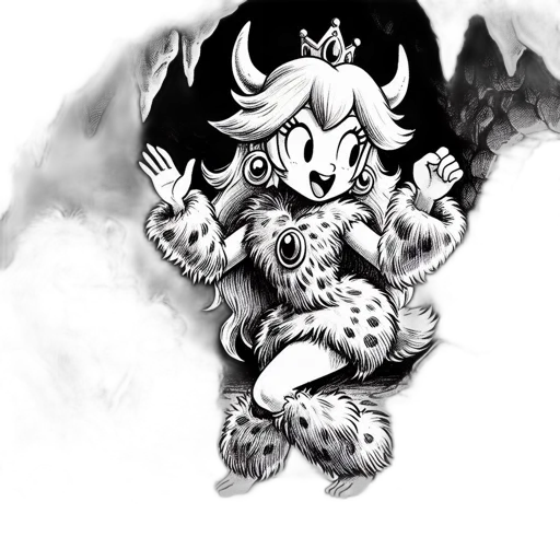 creature, dragon, crown, mask transparent PNG cut-out
