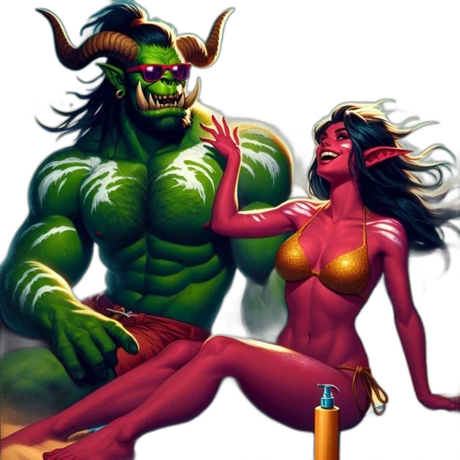 comic book art, concept art, fantasy art, pixel art transparent PNG cut-out
