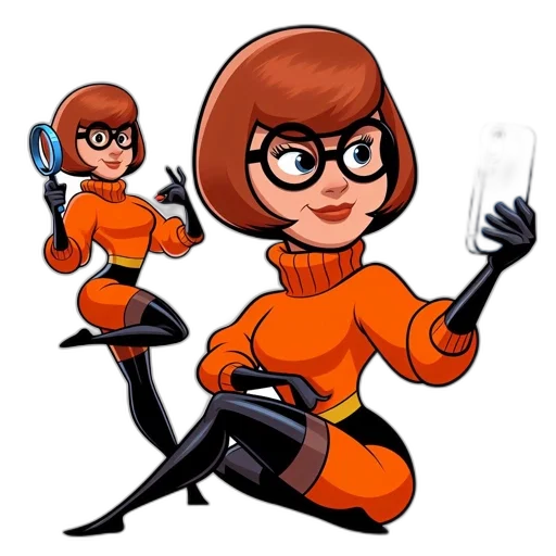 staff, jacket, cartoon, comic book art transparent PNG cut-out