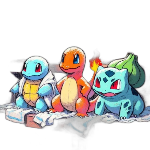 staff, dragon, concept art, pixel art transparent PNG cut-out