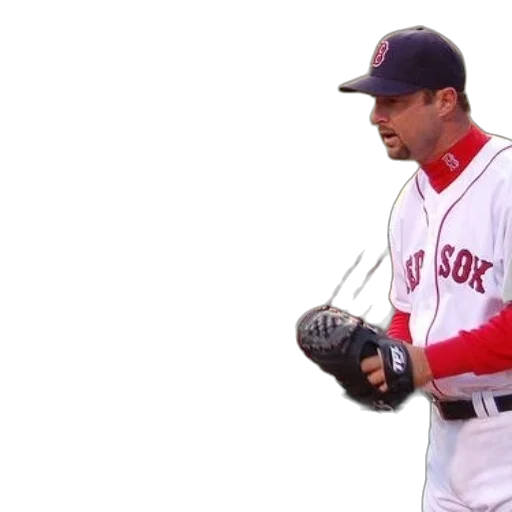 baseball, player, wearing, red transparent PNG cut-out