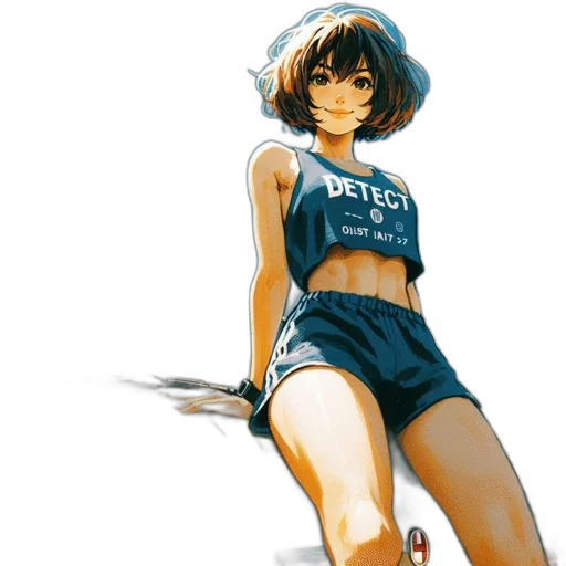 weapon, dress, sword, anime transparent PNG cut-out