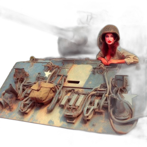 weapon, car, robot, concept art transparent PNG cut-out