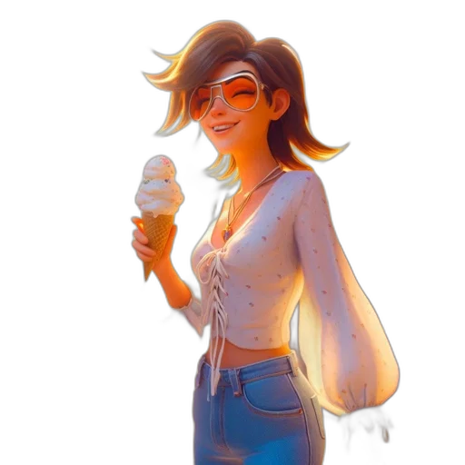 jacket, staff, concept art, watercolor transparent PNG cut-out