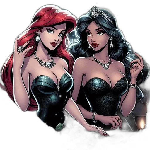 jewelry, comic book art, concept art, cartoon transparent PNG cut-out