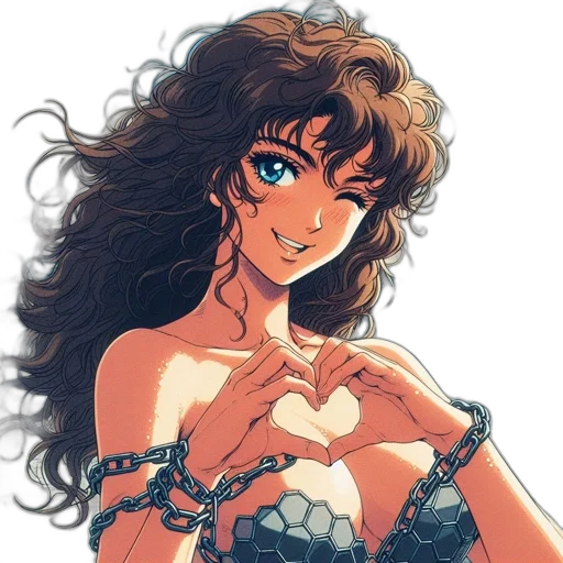 jewelry, dress, anime, comic book art transparent PNG cut-out