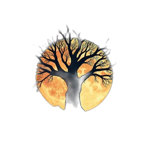 tree, crown, mask, hair transparent PNG cut-out