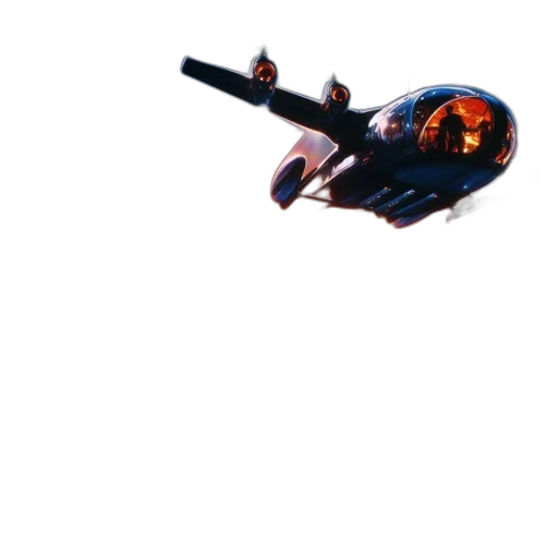 weapon, robot, dragon, staff transparent PNG cut-out