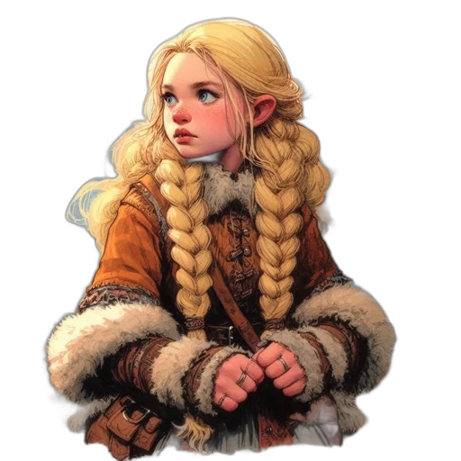face, dragon, jacket, hair transparent PNG cut-out