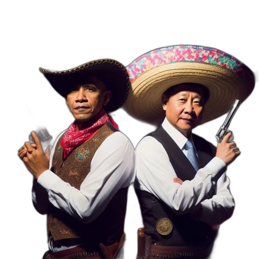 hat, staff, mask, jacket transparent PNG cut-out
