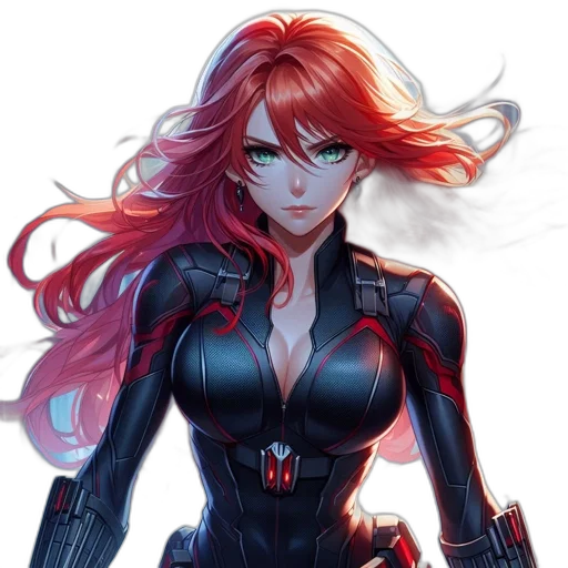 comic book art, concept art, anime, fantasy art transparent PNG cut-out