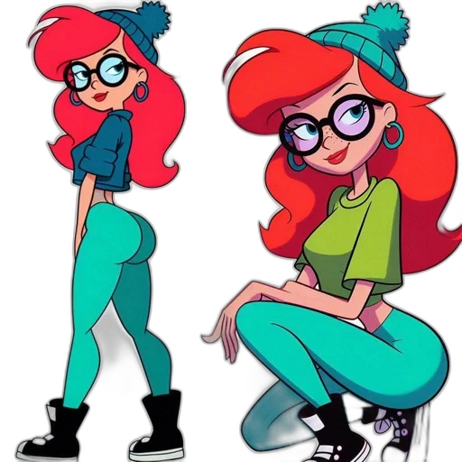 cartoon, concept art, comic book art, anime transparent PNG cut-out