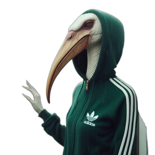 jacket, mask, animal, creature transparent PNG cut-out