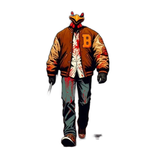 jacket, animal, hat, mask transparent PNG cut-out