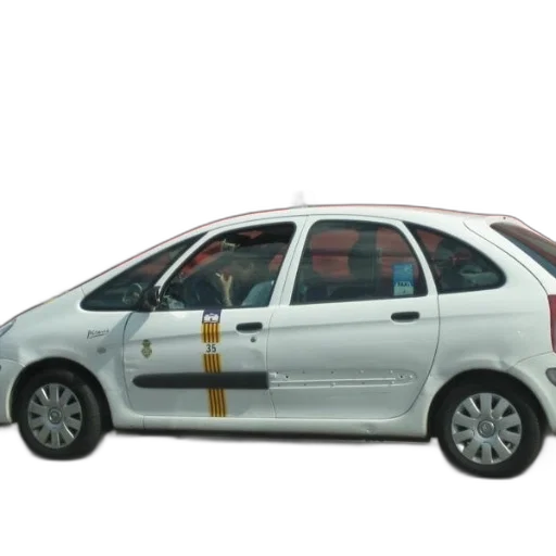 car, staff, weapon, 3d render transparent PNG cut-out