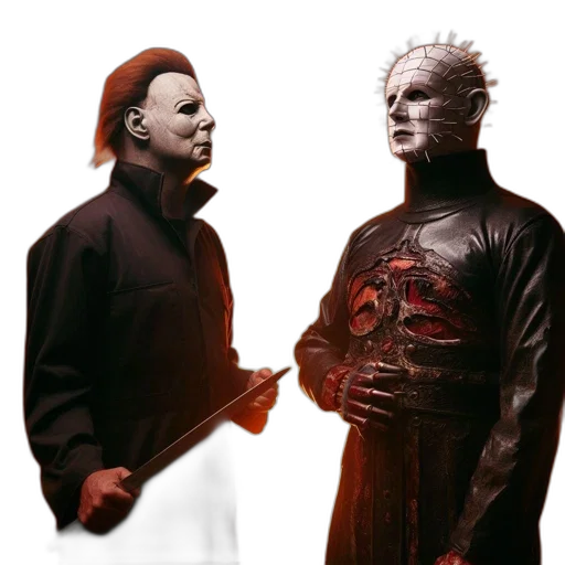 mask, concept art, 3d render, comic book art transparent PNG cut-out