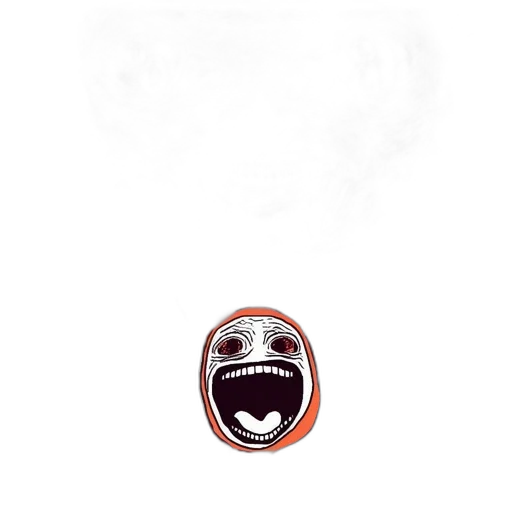 face, mask, creature, robot transparent PNG cut-out