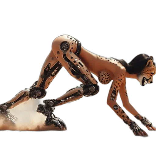 robot, animal, creature, concept art transparent PNG cut-out