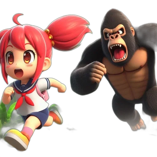 concept art, 3d render, anime, fantasy art transparent PNG cut-out