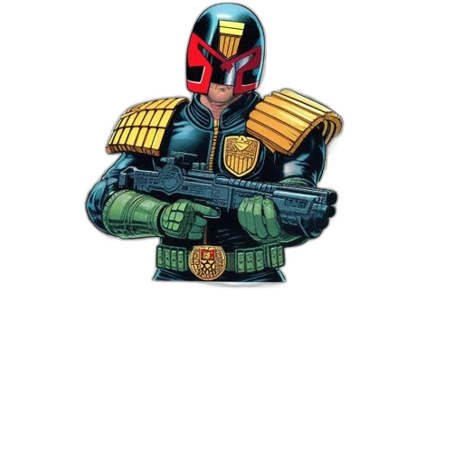 robot, weapon, concept art, 3d render transparent PNG cut-out