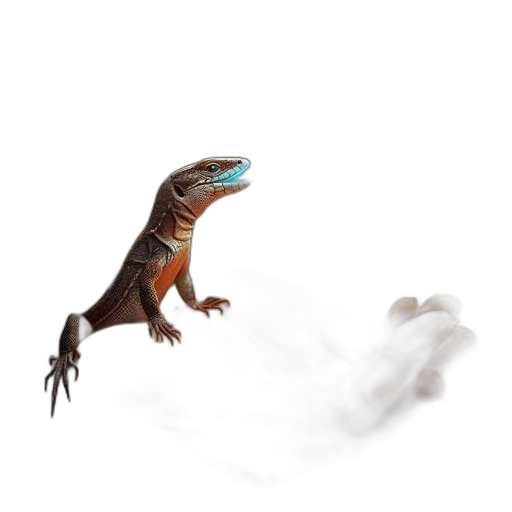 dragon, creature, animal, staff transparent PNG cut-out