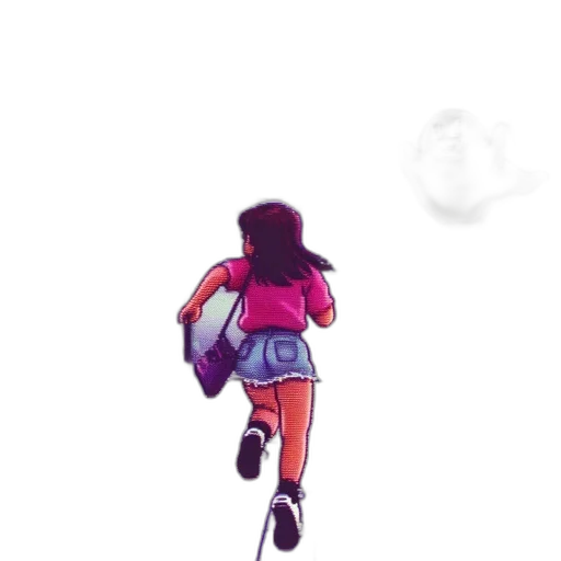 jacket, dress, hair, bottle transparent PNG cut-out