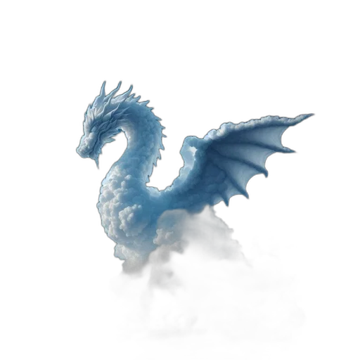 dragon, creature, sword, animal transparent PNG cut-out