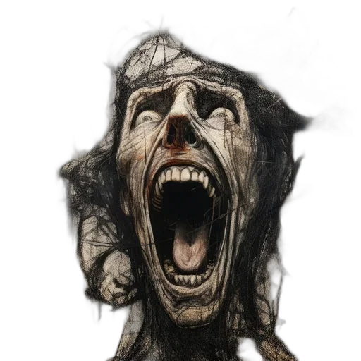 face, mask, creature, animal transparent PNG cut-out